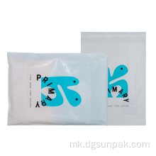 100% рециклирана Polybag Еко-пријателски торби за пакување пошта